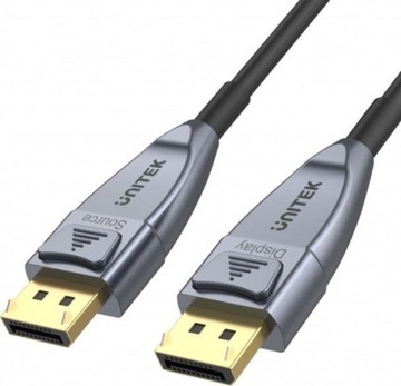 Оптический кабель Unitek DisplayPort 1.4 AOC 8K, 5 м
