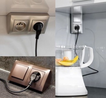 Simon 54 кнопочный переключатель-заклепка 2x антрацит