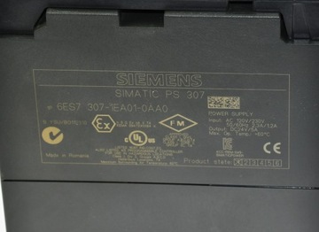 6ES7 307-1EA01-0AA0 Импульсный источник питания 24В 5А