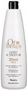 Fanola Oro Therapy Utleniacz Aktywator Woda 6% 1L