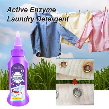Detergent do prania z enzymami 3 sztuki do głębokiego czyszczenia plam