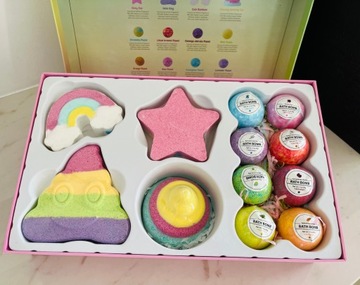 Бокс-сет AERB Ароматические бомбочки для ванны Натуральное увлажнение 12 шт.