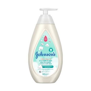 Johnson's Cotton Touch Płyn do kąpieli 2w1 500ml