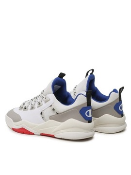 CHAMPION Sneakersy S21875-WW001 WHT/RBL/RED