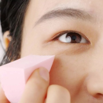 MAKE-UP SPONGE треугольный спонж, 6 шт пудры
