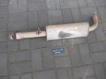 tłumik środkowy golf 4 2.0