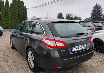 Peugeot 508 I SW Facelifting 1.6 BlueHDi 120KM 2015 Peugeot 508 SW 2015r, 1.6 HDI. Uszkodzony przod. Jezdzi. 1.6 Diesel, zdjęcie 2