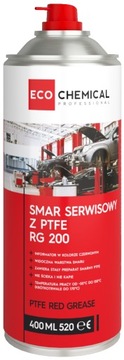 ECOCHEMICAL RG 200 CZERWONY SMAR SERWISOWY Z PTFE