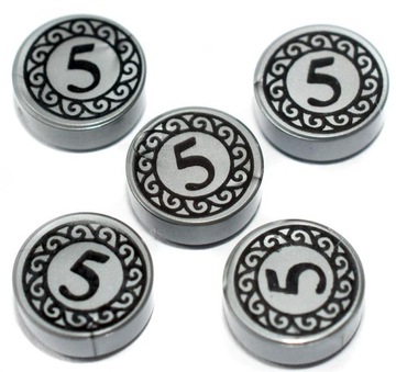 LEGO monety, pieniądze 5c - NOWE, ORYGINAŁ LEGO