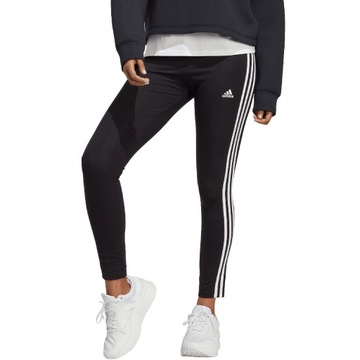 Legginsy adidas Essentials 3-Stripes High-Waisted Single Jersey IC7151 XS