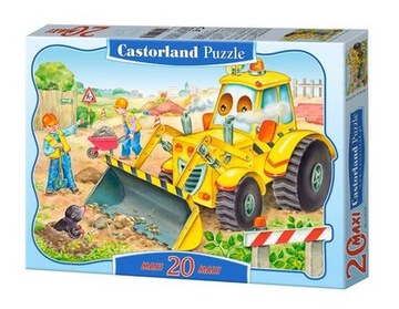 Puzzle 20 maxi - Spychacz CASTOR /Castorland
