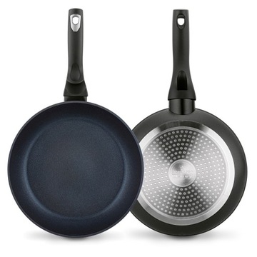 Элегантный большой НАБОР ГОРШКОВ, ИНДУКЦИЯ, мраморные горшки Dark Starke Pro