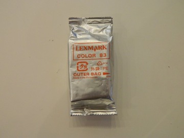 TUSZ LEXMARK 83 18LX042E KOLOR ORYGINAŁ