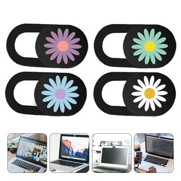 НАКЛЕЙКИ ДЛЯ КРЫШКИ ПЕРЕДНЕЙ ВЕБ-КАМЕРЫ НОУТБУКА 4 ШТ.