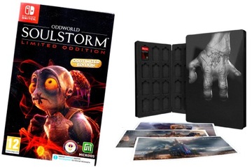 Oddworld Soulstorm Edycja Limitowana SWITCH NOWA Pudełkowa + Steelbook