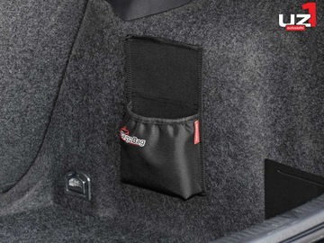 Praktyczny organizer samochodowy do bagażnika na rzep Autosiatki 25 x 18 cm