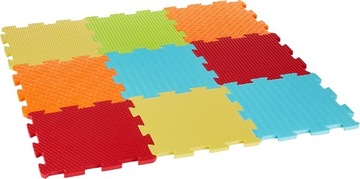 LUDI mata składana puzzle SENSORYCZNE 90x90