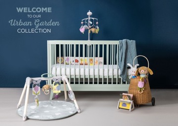TAF TOYS Интерактивная книжка для коляски, кроватки City Garden Collection
