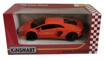 MODEL METALOWY Kinsmart Lamborghini Aventador 1:38