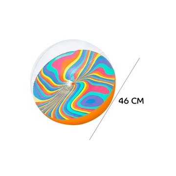 BESTWAY БОЛЬШОЙ НАДУВНОЙ ЦВЕТНОЙ ПЛЯЖНЫЙ МЯЧ ДЛЯ ПЛЯЖНОГО БАССЕЙНА ДЛЯ БАССЕЙНА 46 СМ