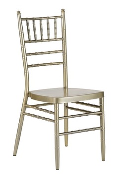 СВАДЕБНЫЙ БАНКЕТНЫЙ СТУЛ, МЕТАЛЛ КЬАВАРИ ТИФФАНИ, шампанское