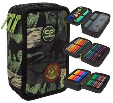 Piórnik trzykomorowy z WYPOSAŻENIEM COOLPACK Jumpe