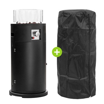 MIR-H45S ЧЕРНЫЙ ГАЗОВЫЙ НАГРЕВАТЕЛЬ