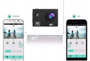 СПОРТИВНАЯ КАМЕРА 20MP 4K WIFI HD ИЗОБРАЖЕНИЕ