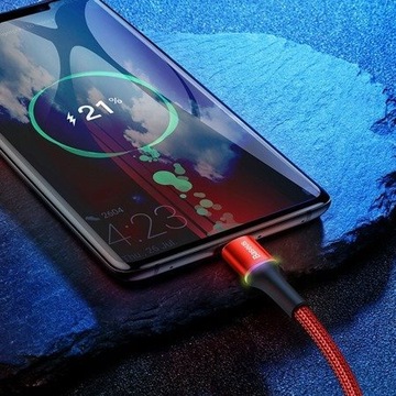 Кабель USB/Lightning со светодиодной подсветкой Baseus, 1 м, для iPhone