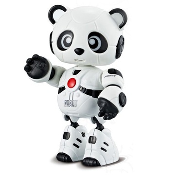 INTERAKTYWNY ROBOT PANDA MÓWI POWTARZA GRA ŚWIECI