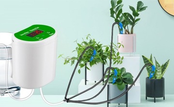 СИСТЕМА ПОЛИВА РАСТЕНИЙ СО СВЕТОДИОДНЫМ ДИСПЛЕЕМ И USB-ТАЙМЕРОМ