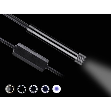 ЭНДОСКОПНАЯ КАМЕРА ДЛЯ ОСМОТРА ANDROID WIFI 5M 6xLED