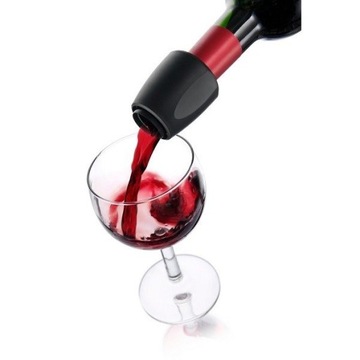 Nalewak do wina Vacu Vin czarny