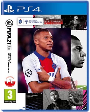 FIFA 21 PL Mistrzowska PS4 PS5 - PO POLSKU - NOWA