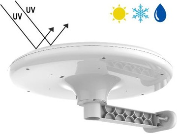 Антенна Mistral MI-ANT07 НЛО - БЕЛАЯ
