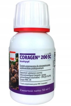 CORAGEN 200 SC 50ml OWADOBÓJCZY NA OWOCÓWKĘ STONKĘ