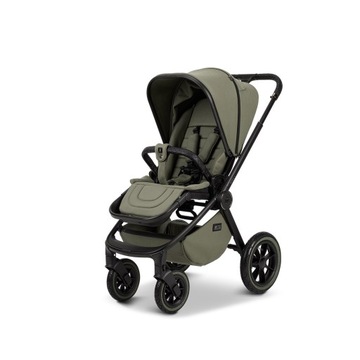Wózek 2 w1 MOON K24 RESEA PLUS 655 moss green SZARA GONDOLA!!!