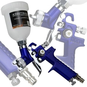 Professional Paint Pistol для рисования сопла 0,8 мм HVLP 125 мл мини.
