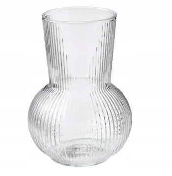 PADRAG Wazon, szkło bezbarwne 17CM IKEA