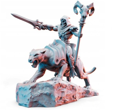 Фигурка Grimvald Paladin RPG RNE, печать 8K