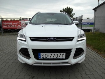 Ford Kuga II SUV Facelifting 1.5 EcoBoost 182KM 2017 Ford Kuga Salon Polska Individual 4x4 Kamera Xenon Skora 1.5 BenzynaLPG, zdjęcie 3