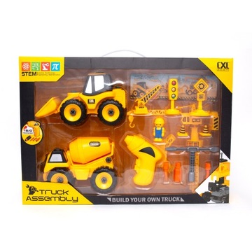 НАБОР РАЗБОРНЫХ СТРОИТЕЛЬНЫХ МАШИН 7145