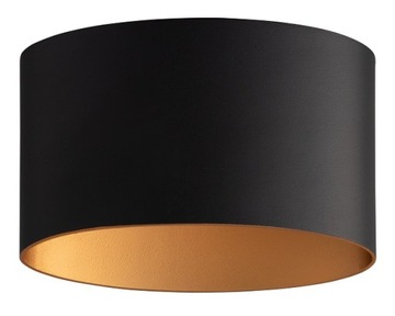 NOWODVORSKI KINKIET CZARNO ZŁOTY 8181 ELLIPSES LED