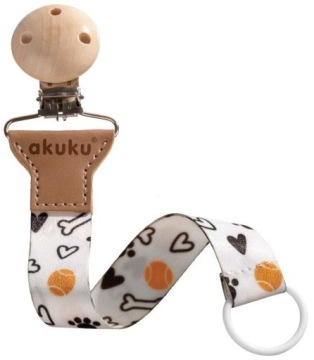 AKUKU Стрічка тримач для соски Кістка A0581, 1 шт.