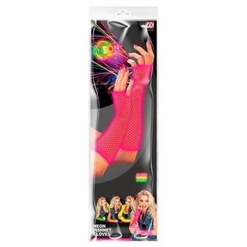 НЕОНОВЫЕ ПЕРЧАТКИ, РОЗОВЫЕ, 80-Е