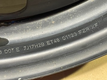 DISK OCELOVÝ PEUGEOT OE 7.0" X 17" 5X108 ET 58