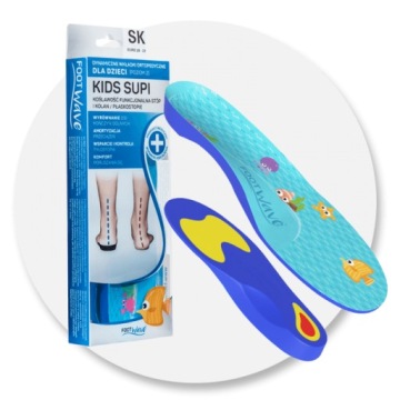 Ортопедические стельки FootWave Kids Supi 35-38