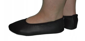 BALETKI BALERINKI Do Tańca TANIEC FITNESS RYTMIKA 33 CZARNE