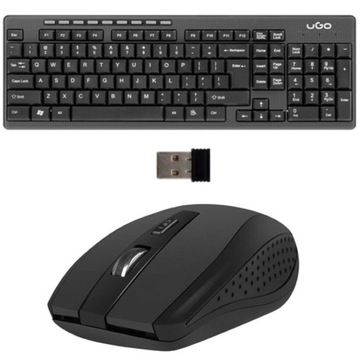 KLAWIATURA i MYSZKA BEZPRZEWODOWA DO LAPTOPA PC TV