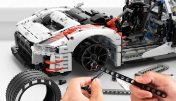 AUDI R8 TECHNIC RASTAR ЛИЦЕНЗИЯ КОНСТРУКЦИОННЫЕ БЛОКИ 3314 ЭЛЕМЕНТОВ